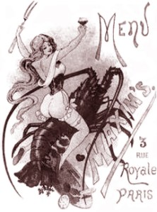 maxim's1896Menu