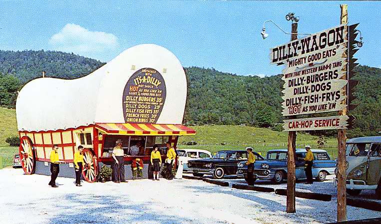 Chuck wagon-ing | Restaurant-ing through history