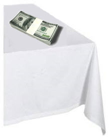 Moneyontablecloth