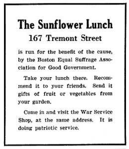 SuffrageLunchBoston1918